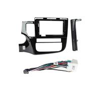 AVFORA Stereo Radio CD Panel Trim 10.1 Inch Car Radio 2 Din Head Unit Panel DVD GPS MP5 Android Player Fascia Dash Frame For MITSUBISHI For Outlander 2014-2019