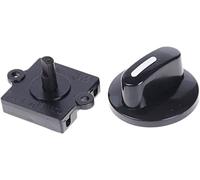 AVFORA Switch Encoder 1pc 4 Position 3 Way Selector Rotary Switch for Fan 13A 120VAC with Knob Switch 31.5 * 31.5mm Potentiometer