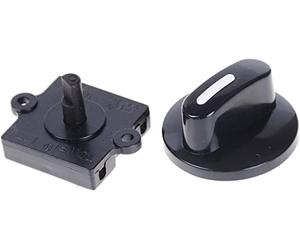 AVFORA Switch Encoder 1pc 4 Position 3 Way Selector Rotary Switch for Fan 13A 120VAC with Knob Switch 31.5 * 31.5mm Potentiometer