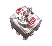 AVFORA Toggle Rocker Switch Heavy Duty with Boot 15A 250V 3 Position 9 Terminal ON-Off-ON Toggle Switches Switches