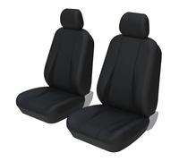 Avfpra Auto Seat Covers For Suzuki Crossover Tire Track Style Front Car Seat Covers Universal Fit Most Cars(Black)