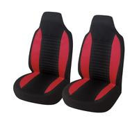 Avfpra Auto Seat Covers For Toyota For Aygo Front High Back Bucket Seat Covers Universal Auto Protector 2pcs(2pcs red)