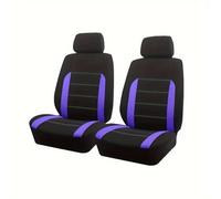 Avfpra Auto Seat Covers Polyester Universal Size 2 Front Seat Covers For Most Car SUV Truck Van Accessories Interior(PURPLE)