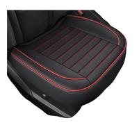 Avfpra Auto Seat Covers PU Leather Car Seat Cover Universal Vehicle Cushion Anti Slip Protector Mat Waterproof Sweatproof Surface 1pc/3pc(Black-1pc)