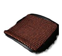 Avfpra Auto Seat Covers Summer Wooden Bead Seat Cushion Stitched By Hand Comfortable And Breathable Suitable For Office Home And Car(Coffee)