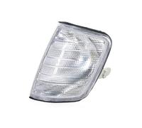 Avfpra Daytime Running Light For Benz E Class W124 1985-1996 1248261243 1248261143 Car Front Corner Light Turn Signal Indicator Lamp Headlights Assembly(White-1Left)