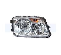 Avfpra Daytime Running Light For Bezn For Actros MP3 With Convex Lens Front Bumper Head Light Head Lamp Corner Trun Light Headlights Assembly(Halogen Right)