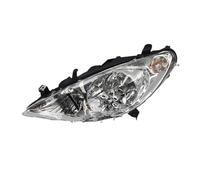 Avfpra Daytime Running Light For Peugeot 307 2005-2008 Headlight Headlamp Front Light Front Lamp Assembly Headlights Assembly(Left Halogen)