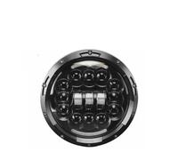 Avfpra Daytime Running Light For Suzuki For Jimmy For Samurai Car Headlights Led 7 Inch Headlight Off Road 60W Work Light 12V 24V Headlights Assembly(1 X Black Light bbb)