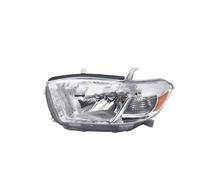 Avfpra Daytime Running Light For Toyota For Highlander II U40 2007-2010 Head Light Head Lamp Headlight Headlamp Front Light Front Lamp Assembly Headlights Assembly(White Left)