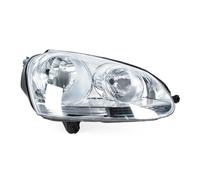 Avfpra Daytime Running Light For VW For Jetta For Sagitar MK5 2006-2011 9 Pins Head Lamp White Black Front Bumper Head Light Car Accessories Headlights Assembly(White 1 Right)