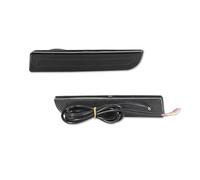 Avfpra Rear Bumper Tail Light For Mitsubishi For Lancer For Evo For Evolution For ASX For Outlander Sport RVR Dynamic Turn Signal LED Bumper Reflector Lights(Dark gray Lens A)