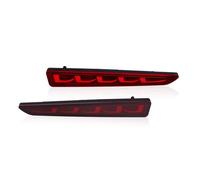 Avfpra Rear Bumper Tail Light For Toyota For Raize 2019-2022 LED Rear Bumper Reflector Light Auto Brake Warning Lamp Turn Signal Fog(Red B)