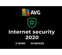 AVG Internet Security 2020 2 Years 10 Devices Key - GLOBAL