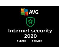 AVG Internet Security 2020 3 Year 1 Device Key - GLOBAL