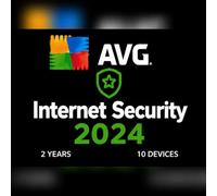 AVG Internet Security 2024 (2 Years / 10 Devices) Key - GLOBAL