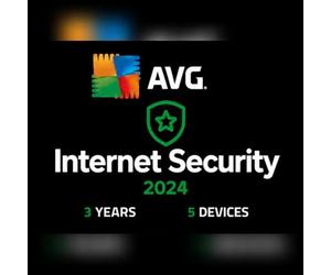 AVG Internet Security 2024 Key (3 Years / 5 Devices) - GLOBAL