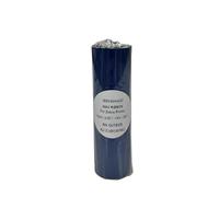 AVG Packaging Supplies Thermal Transfer Printer Ribbon - Bulk Black Standard Resin-Enhanced Wax Ribbons - Compatible with Zebra Printers for Transfer Labels & More (4.33" x 244'/110mm x 74m) (4 Rolls)