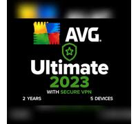 AVG Ultimate 2023 with Secure VPN Key (2 Years / 5 Devices) - GLOBAL
