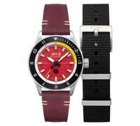 AVI-8 AV-4103-04 Mens Flyboy Tuskegee Airmen Meca Watch and Strap Gift Set