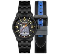 AVI-8 Flyboy Capcom 1942 AV-4121-33 - Man - 41 mm - Analogue - Automatic - Sapphire-Coated Mineral Glass Black 22 mm