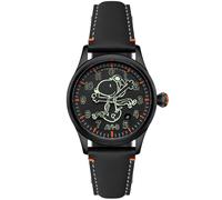AVI-8 Flyboy Snoopy Peanuts AV-4156-02 - Man - 41 mm - Analogue - Automatic - Sapphire-Coated Mineral Glass Black 22 mm