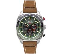 AVI-8 Hawker Hunter AV-4100-01 - Man - 43 mm - Quartz - Mineral Glass Green 16 mm