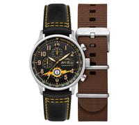 AVI-8 Hawker Hurricane AV-4011-0Z - Man - 44 mm - Analogue - Quartz - Mineral Glass Black 22 mm