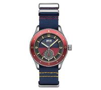 AVI-8 Men's 40mm Flyboy Airmaster Sector Meca-Quartz Navy Blue Watch with Nylon Strap AV-4112-04