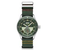 AVI-8 Men's 40mm Flyboy Airmaster Sector Meca-Quartz Vert Green Watch with Nylon Strap AV-4112-02