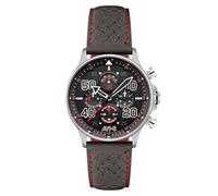 AVI-8 Men's 42mm Hawker Typhoon Coningham Chronograph Rose Watch with Leather Strap AV-4093-0A