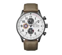 AVI-8 Men's Chronograph Quartz Watch with Leather Strap AV-4011-0B