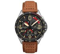 AVI-8 P-51 Mustang Blakeslee Chronograph AV-4077-02 - Man - 43 mm - Analogue - Quartz - Mineral Glass Black 22 mm