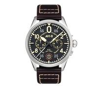 AVI-8 Pilot Spitfire Lock Men's Midnight Oak Japanese Quartz Midnight Oak Watch