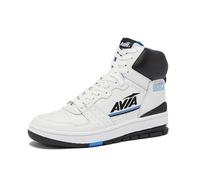 Avia 830 Men s Basketball Shoes, Retro Sneakers for Indoor or Outdoor, Street or Court - White/Black/Medium Blue, 10 Medium