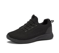 Avia Air Slip On Shoes for Men - Casual Comfortable Athletic Tennis Walking Sneakers for Men with Memory Foam - Black/Black, 12 Medium