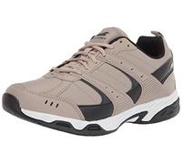 Avia Avi-Union II Strap Non Slip Shoes for Men, Hook and Loop Mens Walking Shoes with Memory Foam, Comfort Restaurant and Diabetic Shoes for Men - Black Wide or Extra Wide Width Safety Footwear