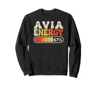 AVIA Energy 67 Percent Retro Graphic for Mothers Day Sweatshirt