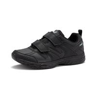 Avia Men's Avi-Union II Strap Food Service Shoe, Black/Iron Grey, 8.5 Wide US
