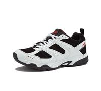 Avia Men's Avi-verge Athletic and Workout Sneakers, White/Black/Red, 11 UK