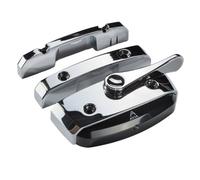 Avia Smart Sash Fastener. Alerts Your iPhone or Apple Watch When Window is Opened or Closed. Use Siri to Check Status. Easy to Install. (Polished Chrome)