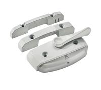 Avia Smart Sash Fastener. Alerts Your iPhone or Apple Watch When Window is Opened or Closed. Use Siri to Check Status. Easy to Install. (White)