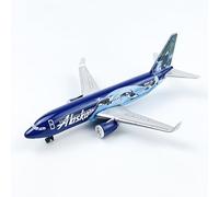 AVIAMUSE Model Airplane, Alaska West Coast Wonders Whales Planes Model Aircraft Suitable for Collection and Christmas, Birthday Gifts