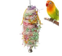Avian Arcade - Bird Foraging Toy, Chewing Shredding Game, Macaw Training Enrichment System, Professional Parrot Intelligence Maintenance Gear, Conure Cockatiel Multi Color Wood