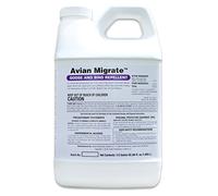 Avian Migrate, Goose Deterrent, Bird Repellent Concentrate, Geese Repellent, Non-Toxic, Makes 9.8 Gallons, Removes Geese from Yards, Parks, Beaches, Ponds and Ground (1/2 Gallon), Made in The USA
