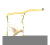 Avian Resting Seat - 130 Grams 26 Cm, Pet Supplies Perch, Boredom Breaker Climbing Tool | Small Conure Macaw Training Balance Keeper Easy Install Adjustable Hammock Decor Gift Feathered Friend