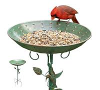 Avian Spa Station - Ornamental Plate For Singing Birds, Pool For Winged Creatures, Terrace, Balcony, Property Decoration, Natural Landscape, Outdoor Fountain | Ve Space Ornament