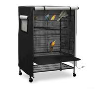Aviary Cover for Bird Cages Delivers Quiet Rest Conditions Through Effective Light Barrier Technology and Low Maintenance (38 * 23 * 51inch)