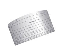Aviation Aluminum Measurement For Accurate Pattern Drafting And Textile Work Measuring Sewing Ruler