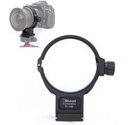 Aviation Aluminum Tripod Mount Ring Lens Collar for Nikon PC NIKKOR 19mm f/4E ED Tilt-Shift Lens, Camera Lens Support Stand with Quick Release Plate for Tripod Ball Head of ARCA-SWISS/PMG Type